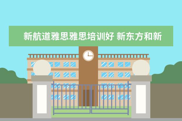 新航道雅思雅思培训好 新东方和新航道学雅思哪个比较适合呀?