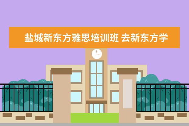 盐城新东方雅思培训班 去新东方学雅思需要多少钱