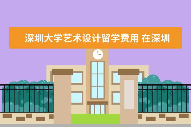 深圳大学艺术设计留学费用 在深圳大学读艺术视觉传达设计有生活费补助吗 - 百...