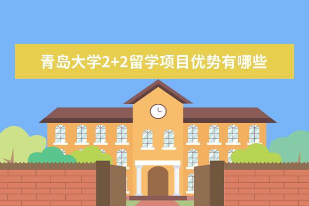 青岛大学2+2留学项目优势有哪些？报名条件是什么？